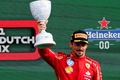 24F1第15戦オランダGP決勝。3位に入ったフェラーリのシャルル・ルクレール（2024年8月25日撮影）。(c)SIMON WOHLFAHRT/ AFP
