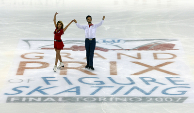 ベルビン／アゴスト組 グランプリ・ファイナル･ODの公式練習に臨む