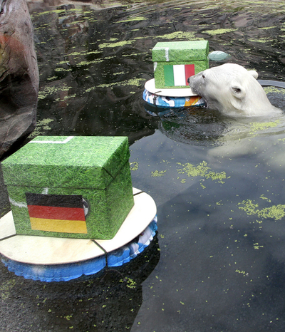 シロクマの予想が大当たり！ユーロ準決勝