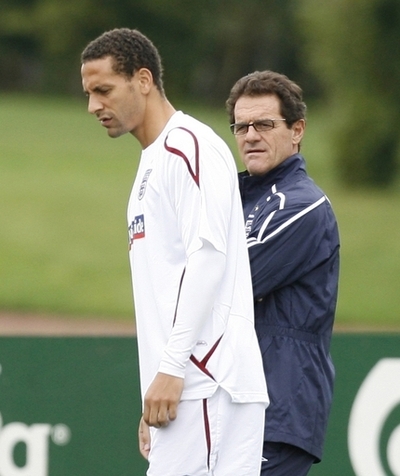 ファーディナンド 怪我によりアンドラ戦を欠場