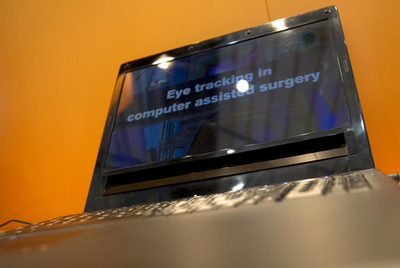 パソコンを「目力」で操作する時代が来る？CeBit