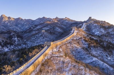 北京八達嶺区間の煉瓦・石長城 年内に全線がつながる見込み