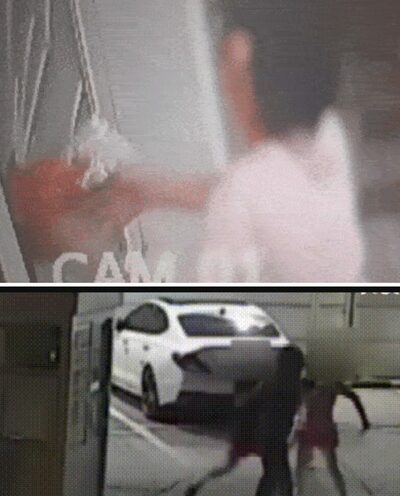 韓国で拡散される「腹が立って暴れた」という二つの映像