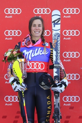 ガニョンが女子スーパー複合を制覇、アルペンスキーW杯