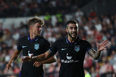 アトレティコがラージョ下す 2位レアルと勝ち点2差に