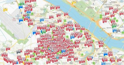 大規模詐欺事件が起きたソウルのある街……競売地図に鳥肌、街全体が驚きの「焦土化」