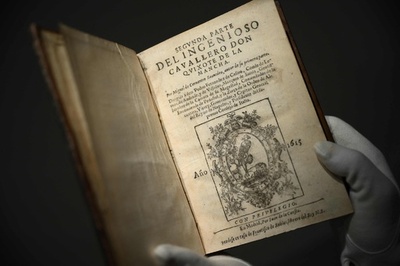 「ドン・キホーテ」の希少本2冊、競売へ