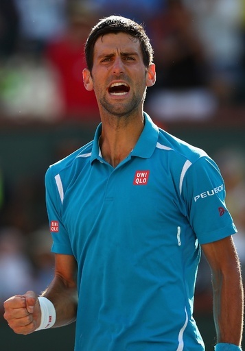 ジョコビッチ、ナダルが待つ準決勝に進出 BNPパリバ・オープン