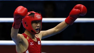 清水、提訴が認められ準々決勝進出 ボクシング男子バンダム級