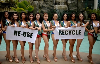 今年の焦点は 「気候変動」、フィリピンの美人コンテスト