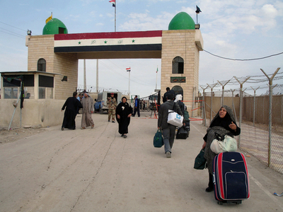 国境検問所の封鎖を解除 - イラク