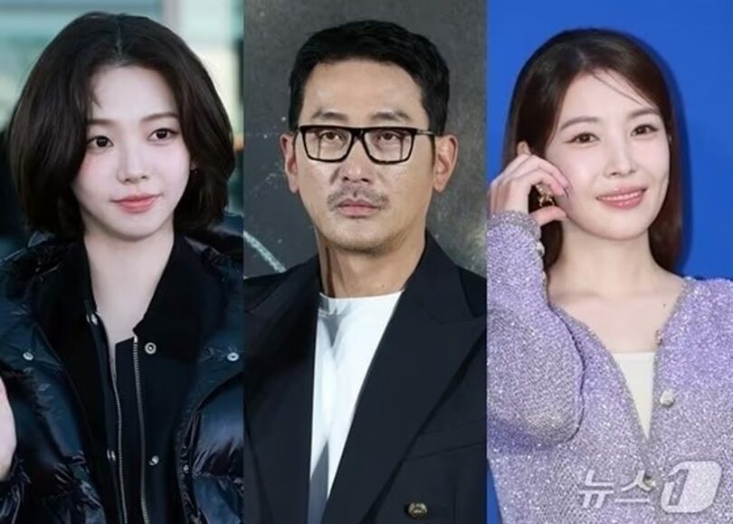 （左から）カリナ、ハ・ジョンウ、BoA(c)news1