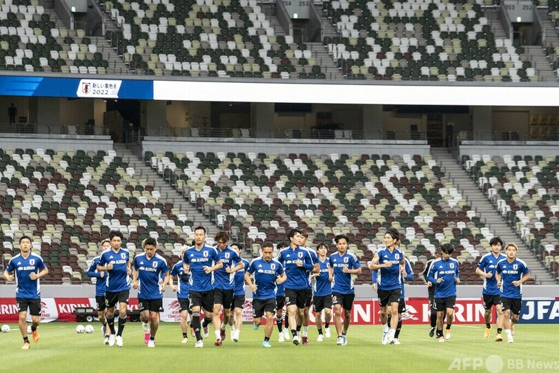 サッカー日本 ブラジル両代表 国立で前日練習 6日に親善試合 写真18枚 国際ニュース Afpbb News