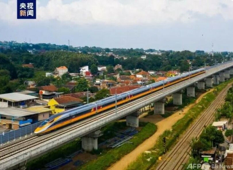インドネシアジャカルタ・バンドン鉄道 開通前テストを実施