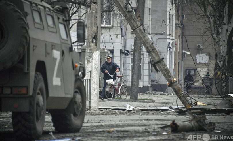 ロシア、マリウポリほぼ制圧か ウクライナ残存兵に最後通告
