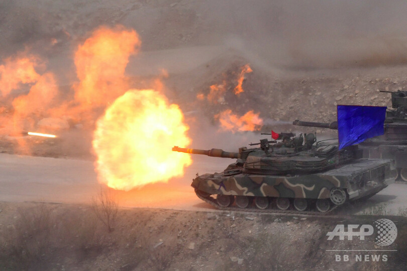 米韓、合同軍事演習の規模縮小へ 北との核協議に配慮