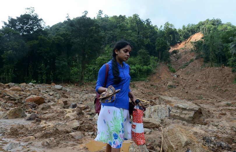 スリランカ豪雨災害、死者164人に 依然104人不明
