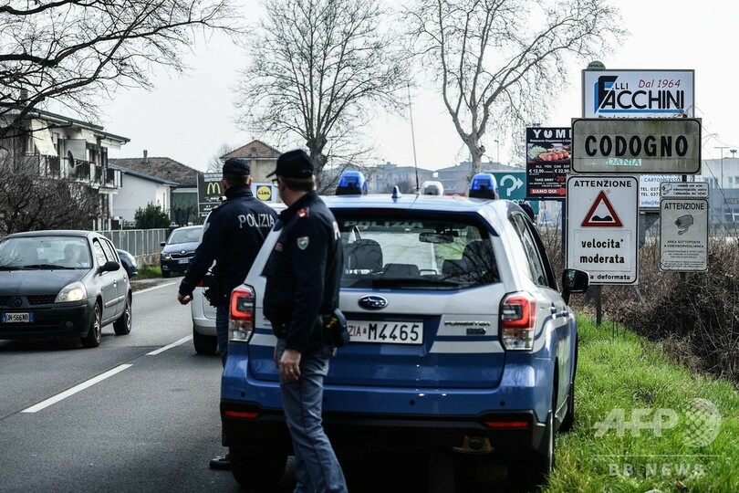 新型ウイルス、イタリアでの感染者数が100人超に