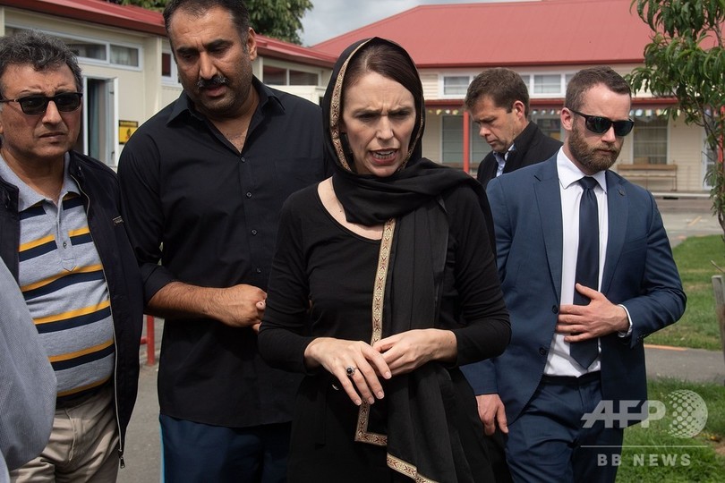 NZモスク銃乱射事件、容疑者が首相らに「マニフェスト」送付