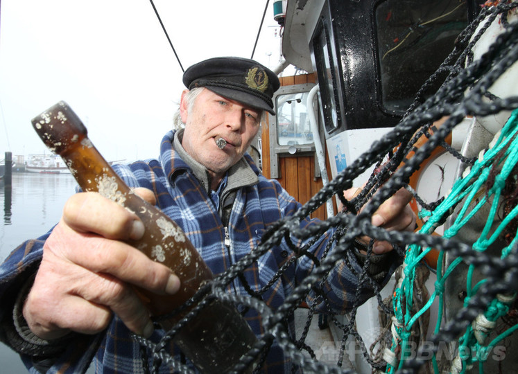 101年前に海に流したメッセージを発見、世界最古か ドイツ 101年前に海に流したメッセージを発見、世界最古か ドイツ