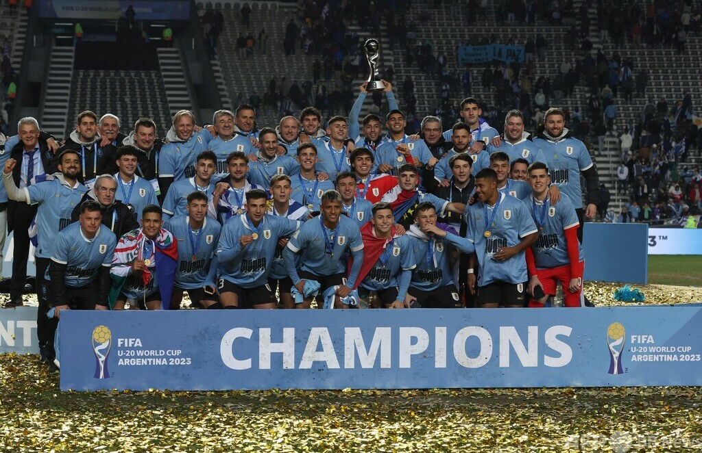 ウルグアイがU20W杯初制覇 イタリアとの決勝制す 写真10枚 国際ニュース：AFPBB News