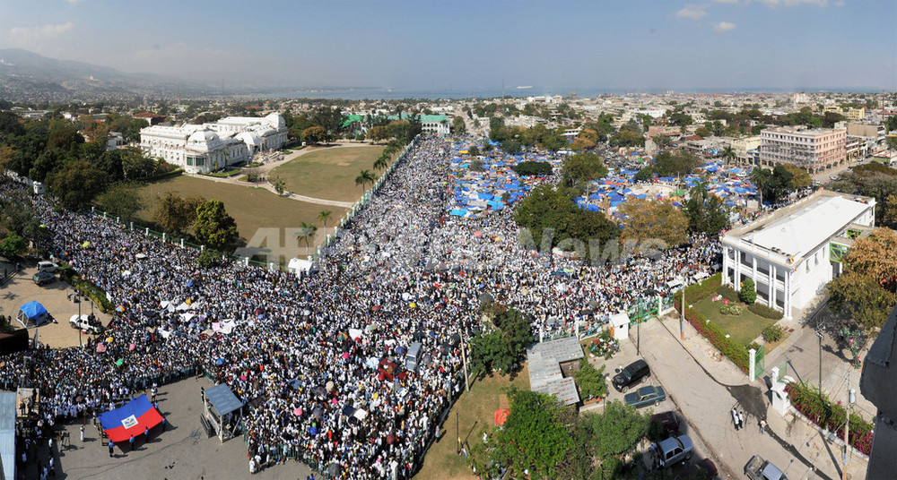 ハイチ各地で追悼の祈り 大地震から1か月 写真3枚 国際ニュース Afpbb News