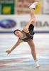 13-14フィギュアスケート（GP）シリーズ最終戦、ロシア杯（2013 Cup of Russia）女子シングル・フリースケーティング（FS）。演技に臨む長洲未来（Mirai Nagasu、2013年11月23日撮影）。(c)AFP/YURI KADOBNOV