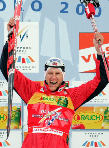 ＜FISノルディックスキー世界選手権2007＞ベルゲル クロスカントリー・男子個人15キロメートル・フリーで優勝を飾る - 札幌