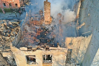 ウクライナ古都リビウにミサイル攻撃、7人死亡