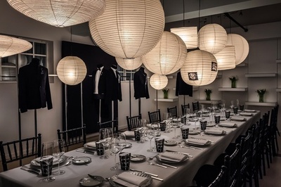 「ディオール オム」の世界観漂うプライベートディナー、イサム・ノグチのインスタレーションも