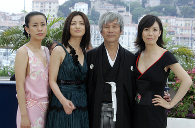 ＜第60回カンヌ国際映画祭＞コンペティション部門作品『殯の森』のフォトコール開催