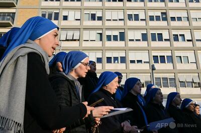 ローマ教皇の容体「予断許さず」 バチカン