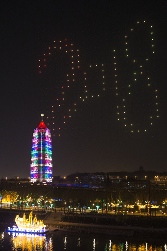 中国、2017年の民用ドローン生産67%増 輸出総額約1863億円