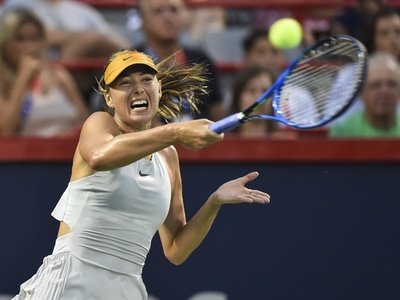 シャラポワ、かつてのライバルに完勝 ロジャーズ杯2回戦へ