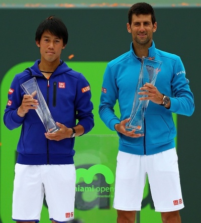 ジョコビッチが錦織に完勝、6度目Vと偉業を達成 マイアミOP