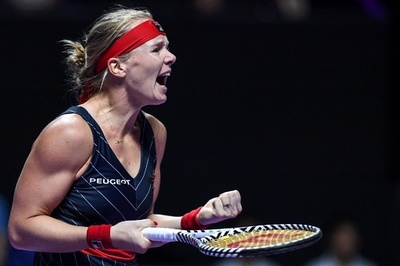 ベルテンスが女王バーティ撃破、棄権の大坂代役 WTAファイナルズ