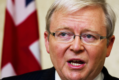 ラッド豪外相が辞意表明、ギラード首相は党首選実施を発表