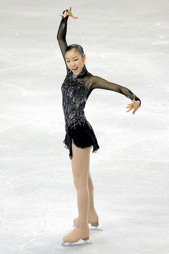 金妍児が女子SPで首位 浅田は6位、フィギュア四大陸選手権