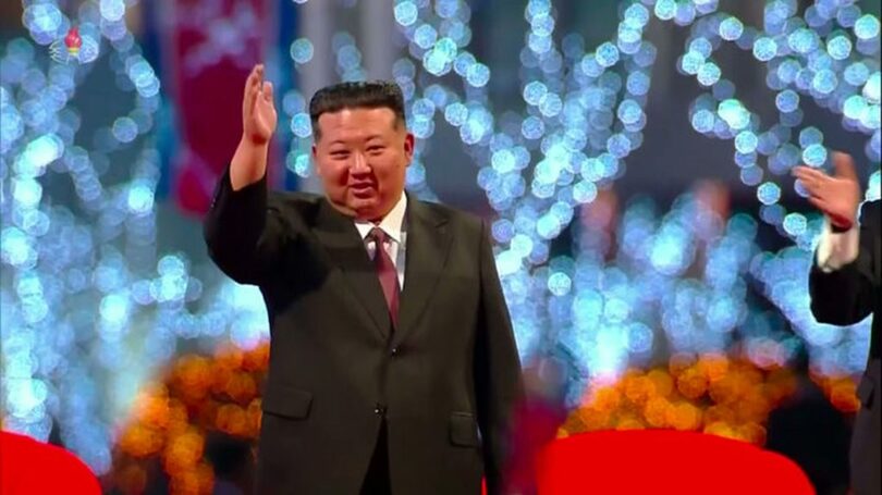 北朝鮮のキム・ジョンウン（金正恩）朝鮮労働党総書記