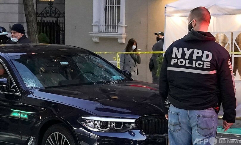 移民支援デモに車が突っ込む、複数の負傷者 米NY