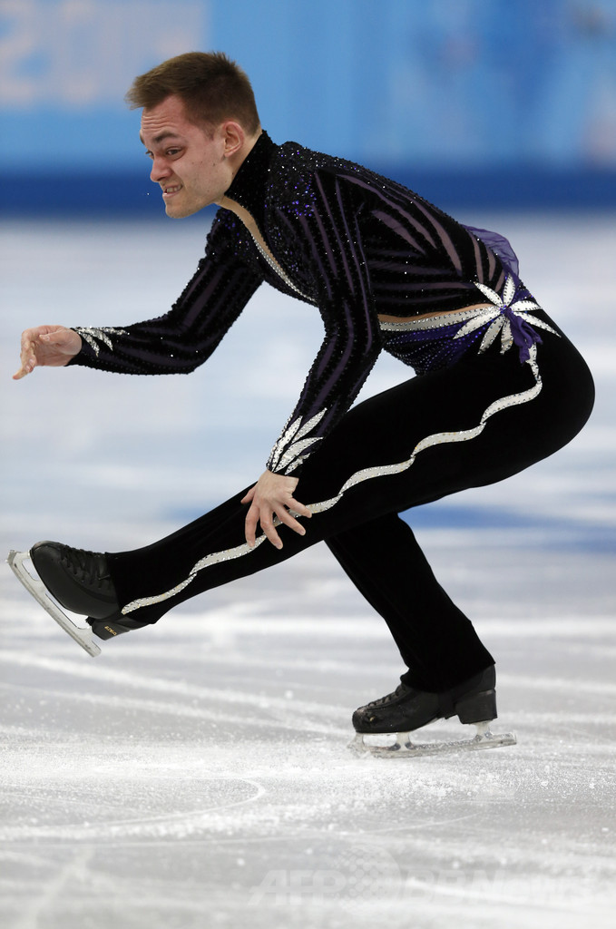 フィギュア団体戦・男子FSで5位のパーキンソン、ソチ五輪