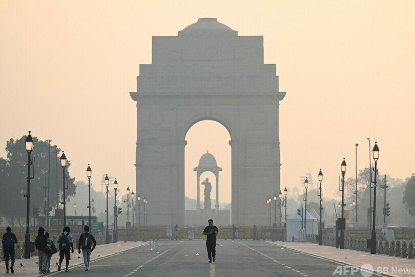 今年も爆竹で大気汚染、ディワリ翌日のインド首都