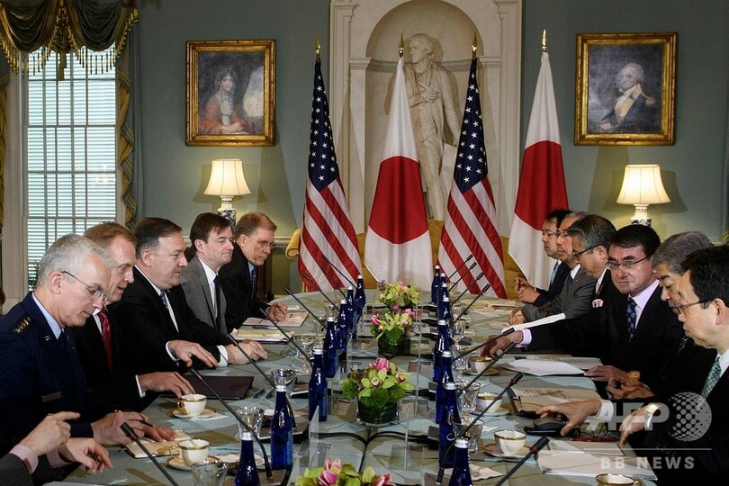 ポンペオ長官、対朝交渉の継続を表明 北朝鮮の要求を一蹴