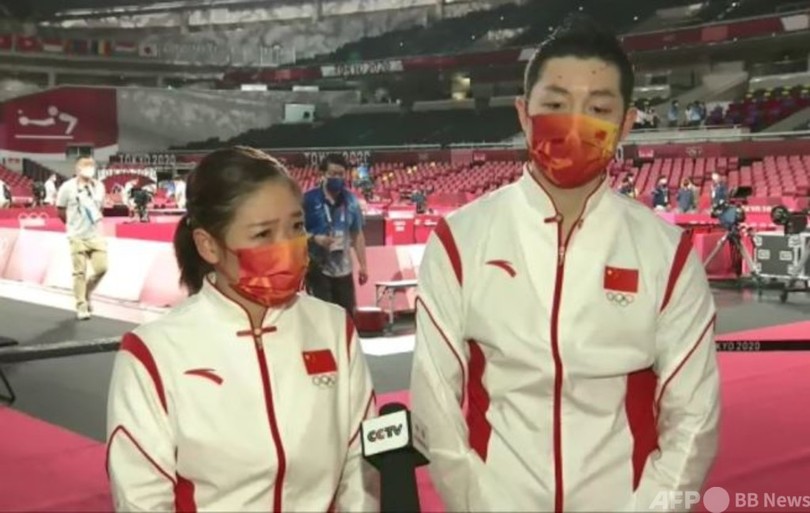 卓球混合ダブルス予想外の銀 スポーツファンからは冷静な声 中国 写真1枚 国際ニュース Afpbb News 卓球混合ダブルス予想外の銀 スポーツファンからは冷静な声 中国 写真1枚 国際ニュース Afpbb News