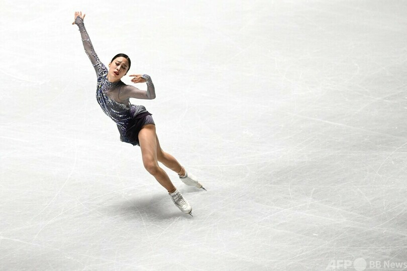 坂本花織が女子SP首位発進 河辺愛菜2位 NHK杯