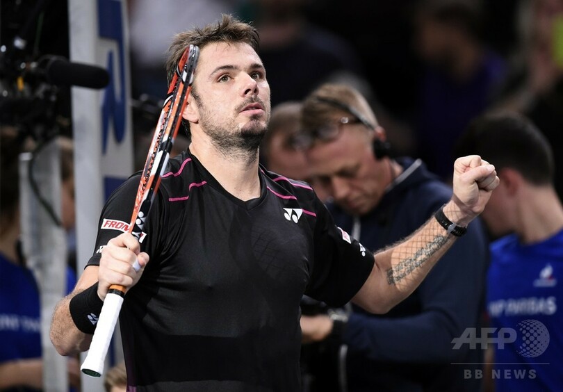 ワウリンカ、フェレールも順当に3回戦へ パリ・マスターズ