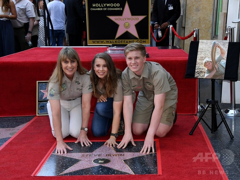 「クロコダイルハンター」、死後にハリウッド殿堂入り