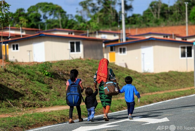 パナマ先住民1200人、島から本土へ移転 海面上昇で立ち退き