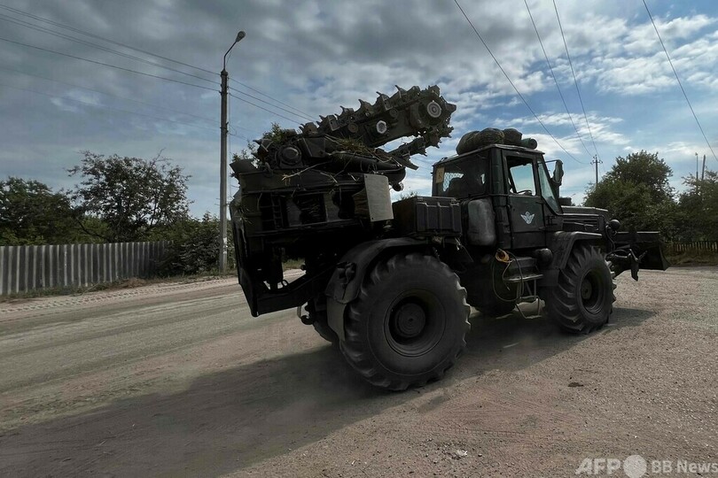 ウクライナ向け武器が「中東や闇市場に」 ロシア国防相