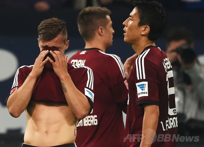 ニュルンベルク、敗戦で2部降格決定